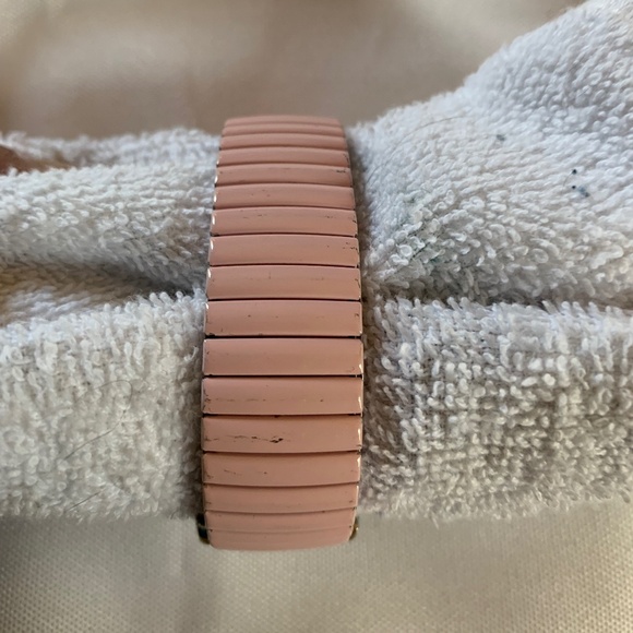 Working Pink and Silver Tone Watch with Rhinestones and New Battery! - Picture 3 of 7